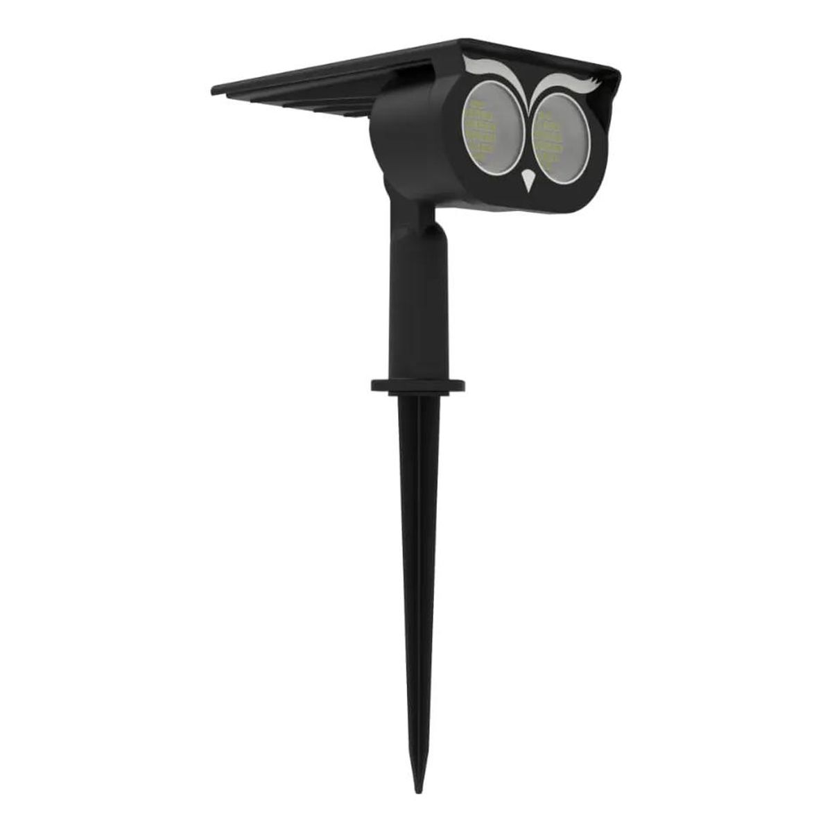 GENERICO - Set 4 Focos Solares LED Estaca Decorativa 3000K