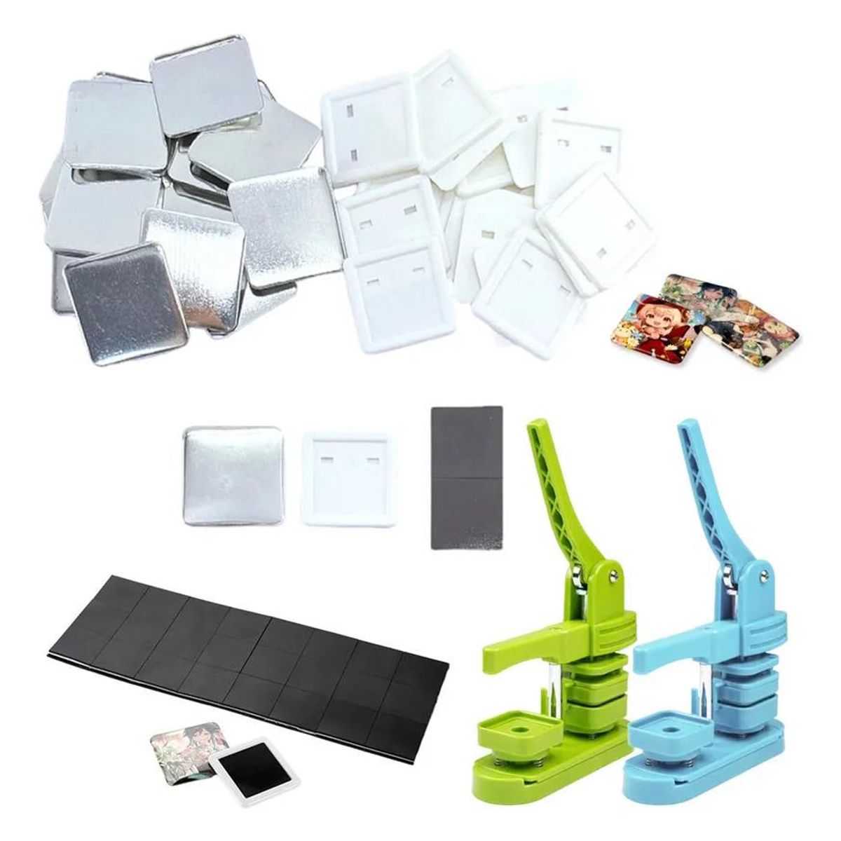 GENERICO - Kit de 50 imanes para refrigerador de 50mm