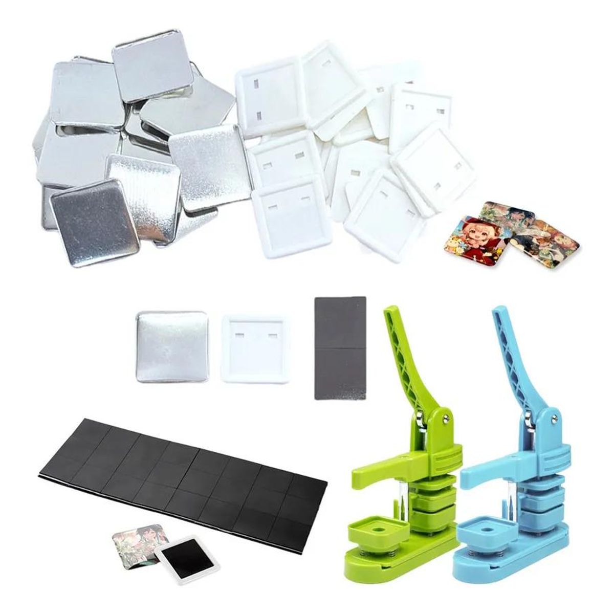 GENERICO - Kit de 50 imanes para refrigerador de 50mm