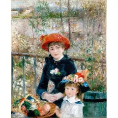 GENERICO - Cuadro decorativo Las Hermanas Renoir 1881