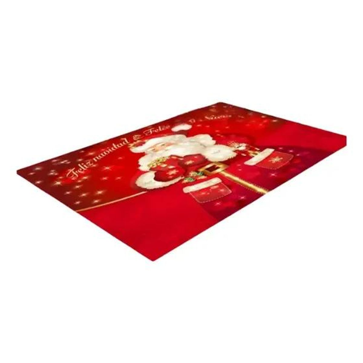 GENERICO - Alfombra Antideslizante 3D Diseño Navidad 240x200 cm