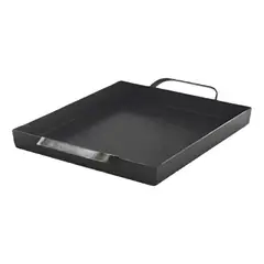 GENERICO - Plancha churrasquera 1 quemador 25x25 cm