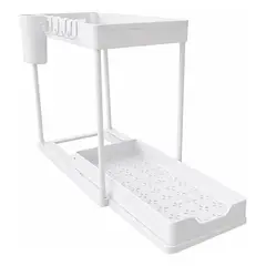 GENERICO - Organizador Deslizable 2 Niveles para Cocina y Baño