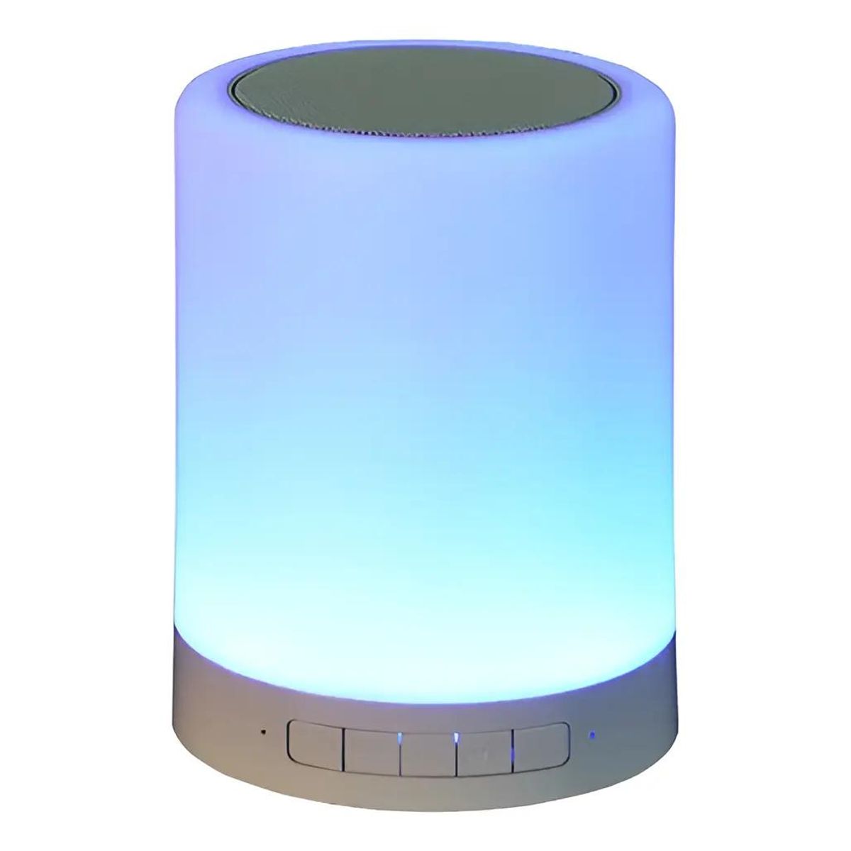 GENERICO - Parlante Bluetooth Recargable con Luz y Control Táctil