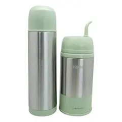 GENERICO - Set Mate 400ml y Termo Bala 500ml para bebidas