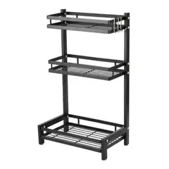 GENERICO - Organizador de Cocina 3 Niveles en Acero