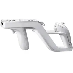 GENERICO - Pistola Zapper para Nintendo Wii Blanco