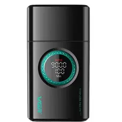 VGR - Shaver Afeitadora Profesional 377 9000RPM Regulable Negro