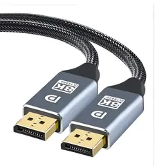 GENERICO - Cable Displayport V1.4 8k 60hz 4k 144hz Alta Velocidad 2mt BELUG