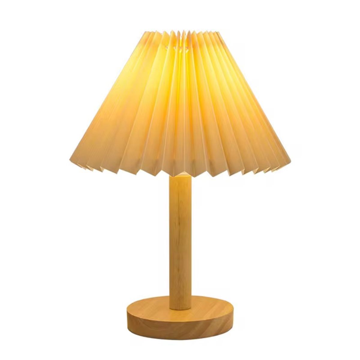 GENERAC - Lámpara De Escritorio Decorativa Estructura Madera