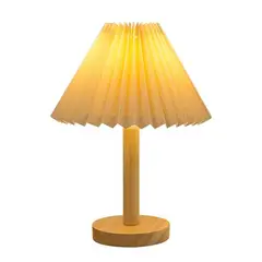 GENERAC - Lámpara De Escritorio Decorativa Estructura Madera