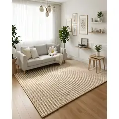 GENERICO - Alfombra Resistente Tejida Rectangular modelo Piña 160X200
