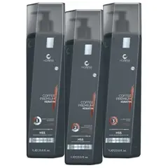 HONMA TOKYO - Alisado Coffee Premium Honmatokyo 3 pasos 1000 ml.