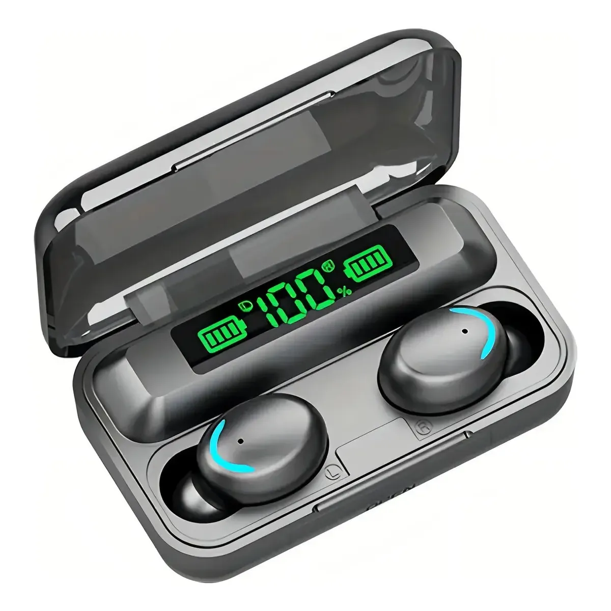 GENERICO - Audífonos In-ear Gamer Bluetooth F9-5 Negro Con Luz Belug