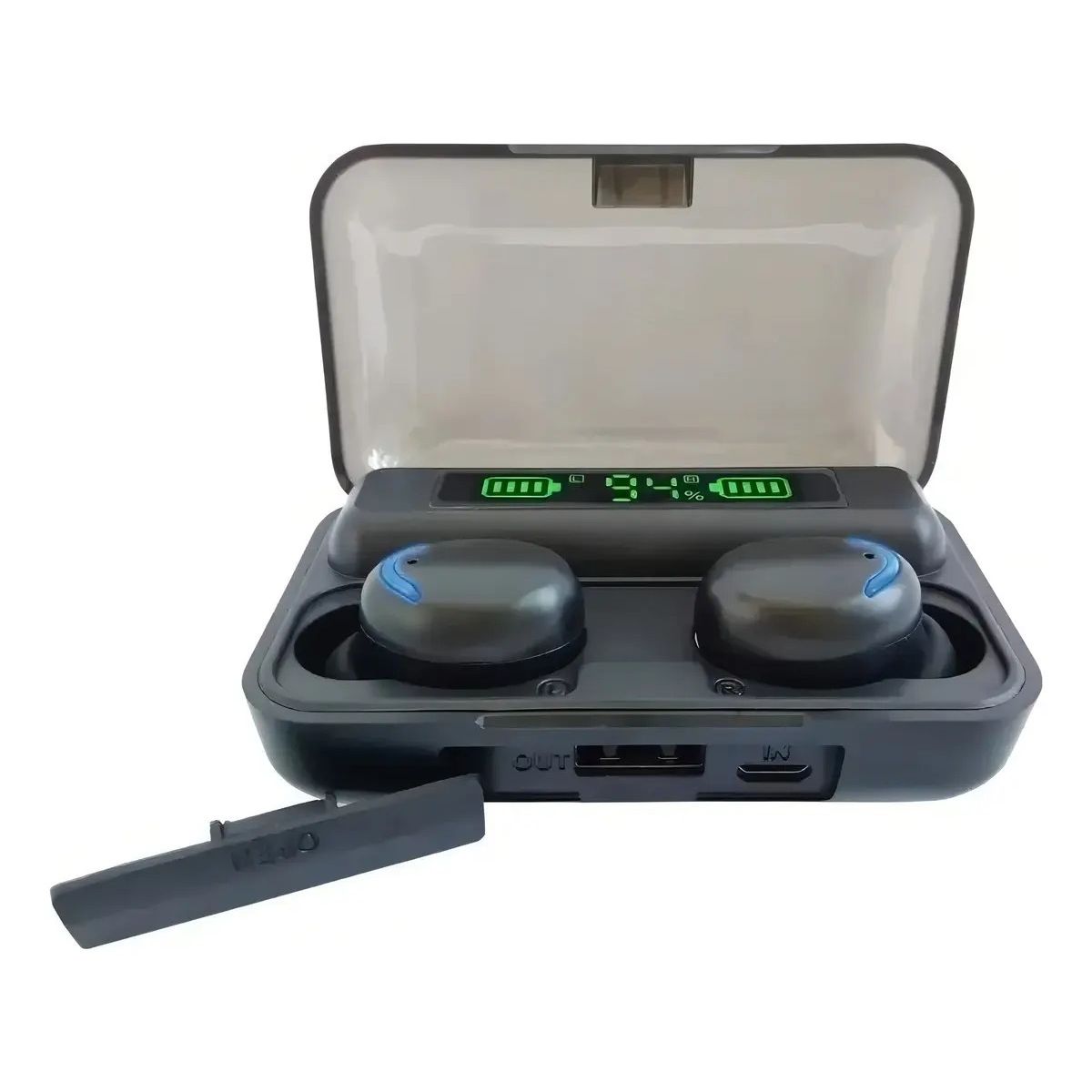 GENERICO - Audífonos In-ear Gamer Bluetooth F9-5 Negro Con Luz Belug