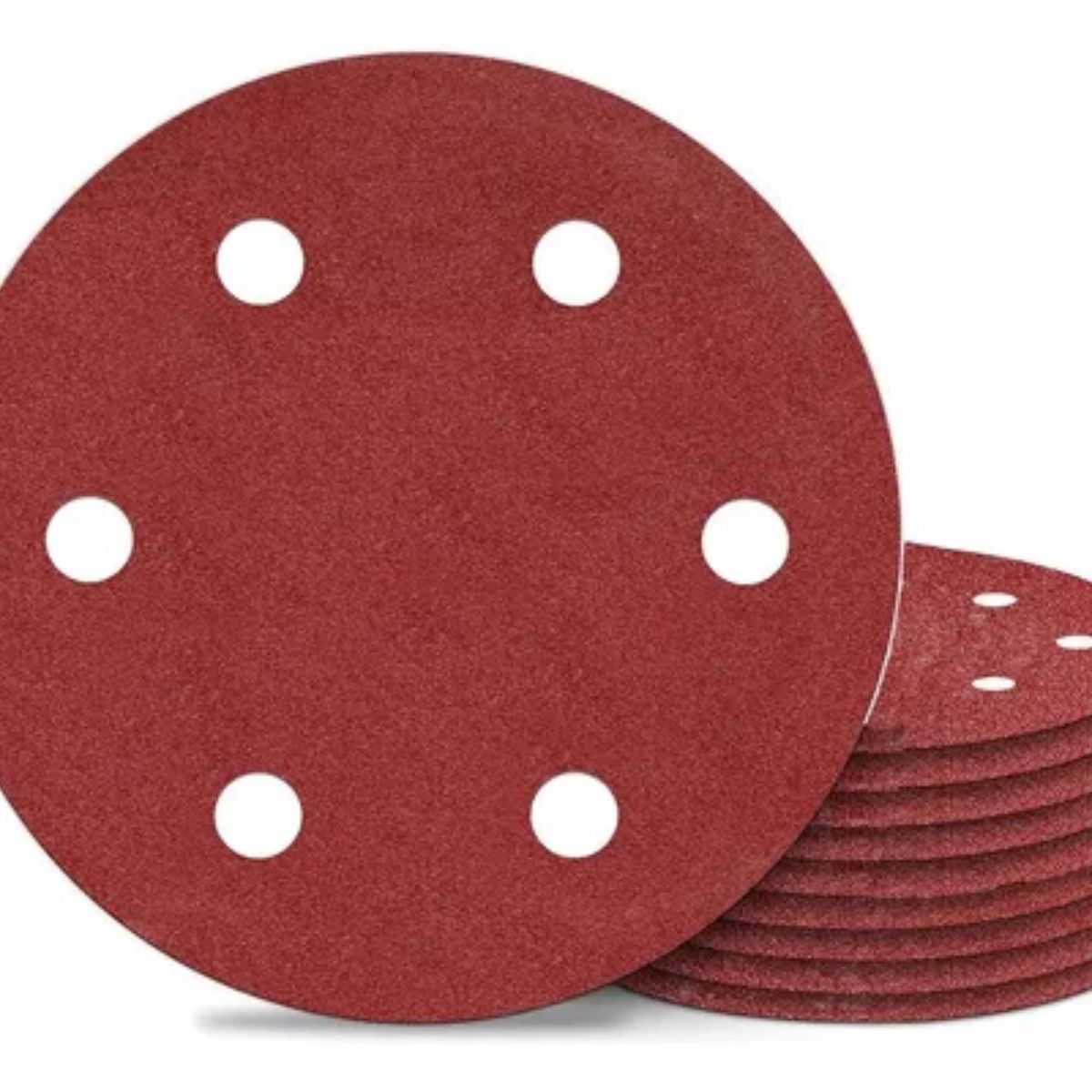 GENERICO - 10 Unidades Disco Lija Velcro 225mm Grano 120 , 9pulgadas