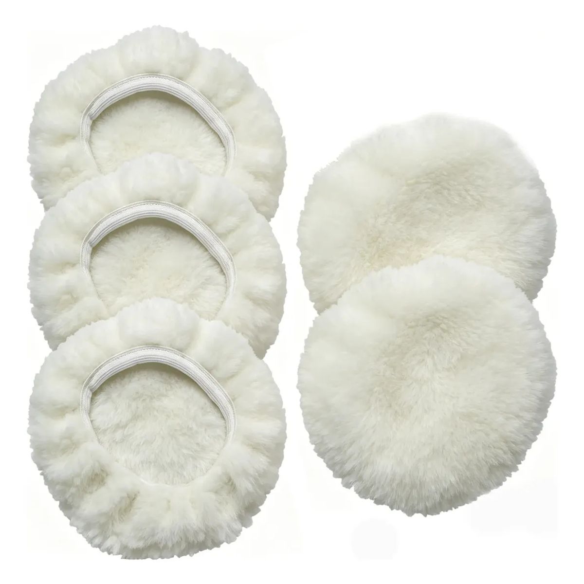 KUANGYE - Pack 5 Repuestos De Bonetes/pads/almohadilla Pulidora