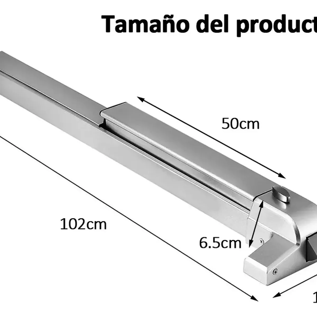 65-100cm Barra Antipanico Acero Inoxidable Con Llaves, marca KUANGYE - Foto 2