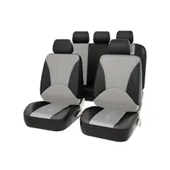 GENERICO - Set Funda Cubre Asientos Ecocuero 9pc Labg