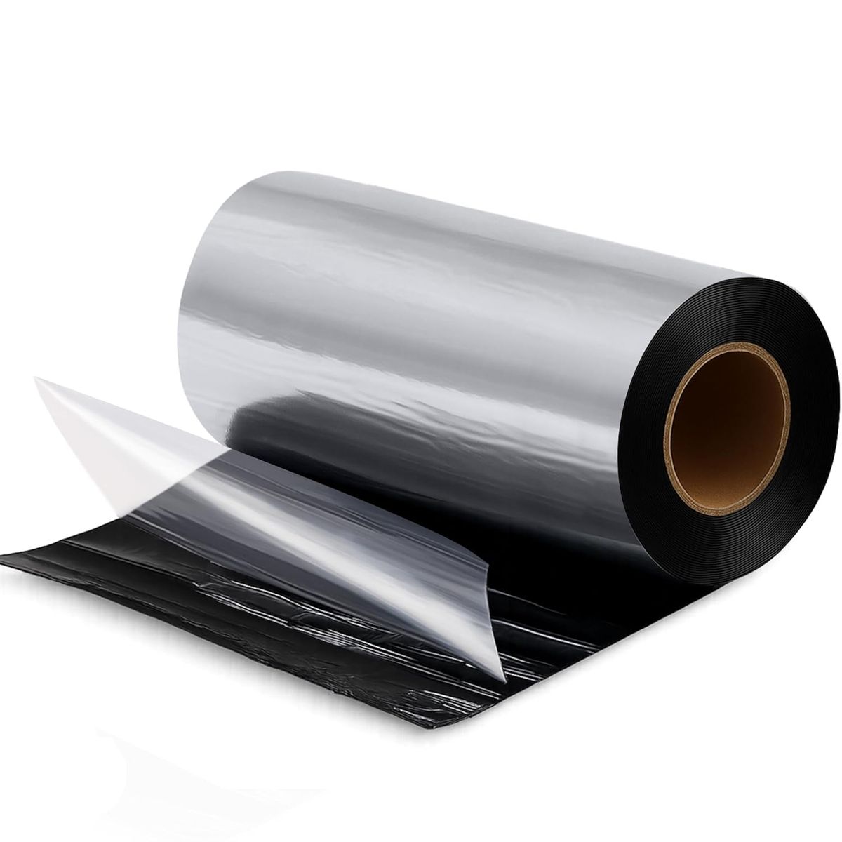 GENERICO - Cinta impermeable 7.5cm x 10mts para reparación de techos, cinta bituminosa