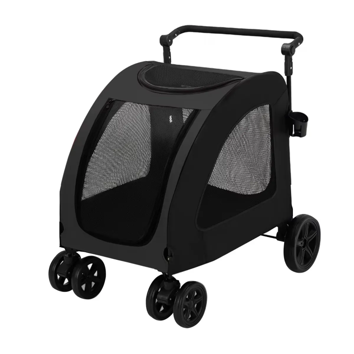 KUANGYE - Coche Transportador De Mascotas Negro