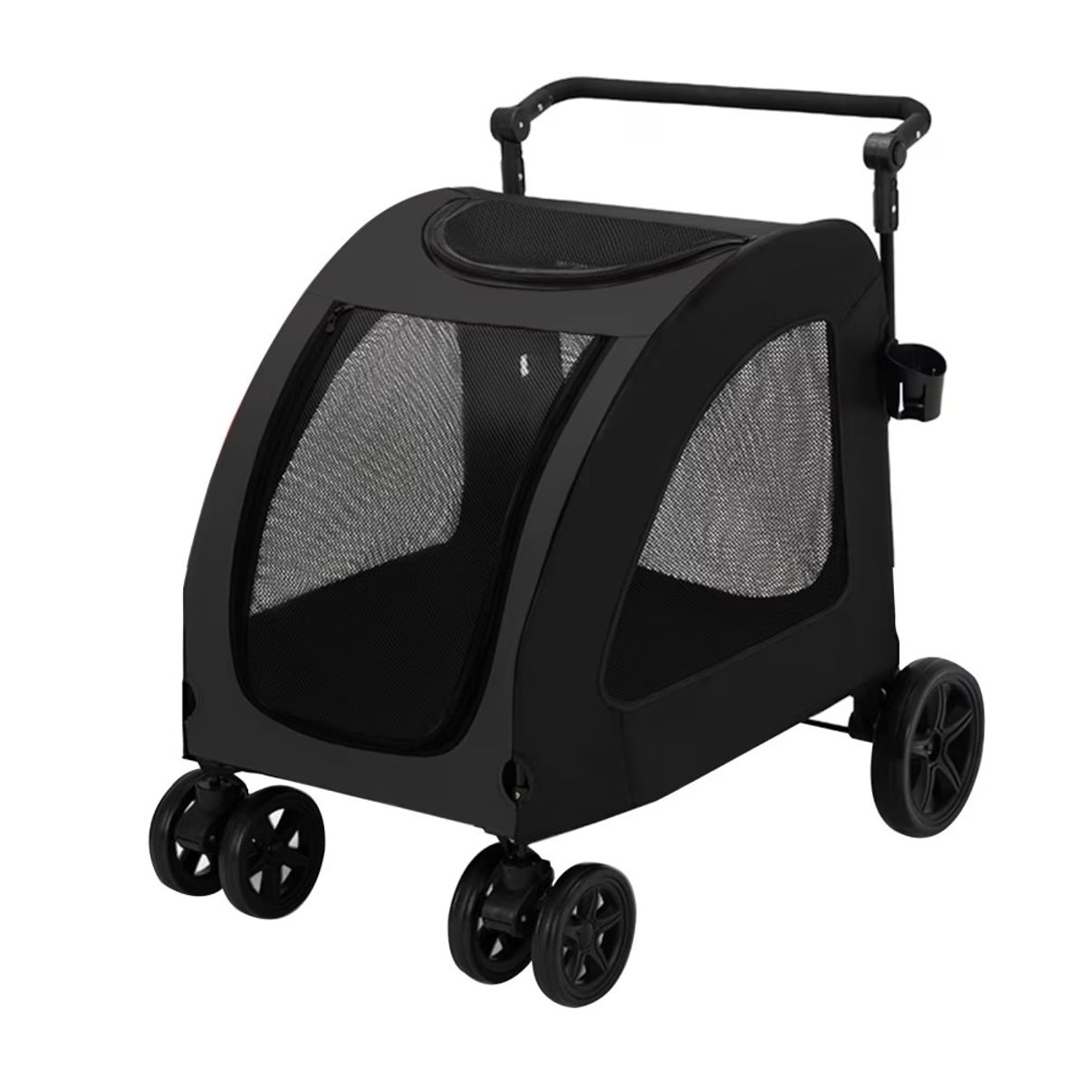 KUANGYE - Coche Transportador De Mascotas Negro