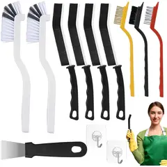 KUANGYE - 12pcs Cepillos Metálicos Escobillas Limpieza De Grietas