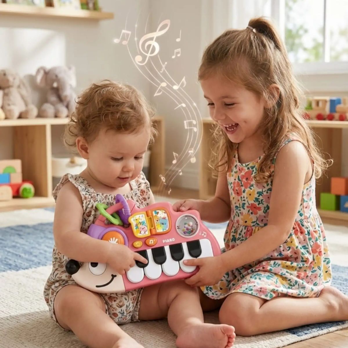 GENERICO - Juguete Didáctico Piano Erizo Musical Estimulación Infantil