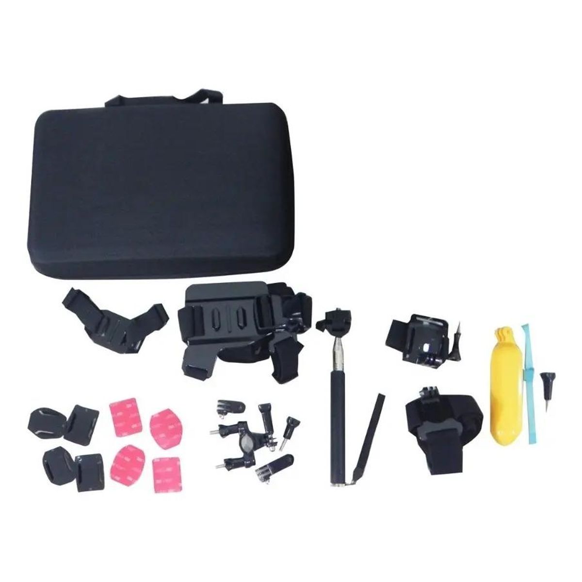 GENERICO - Kit Accesorios Ultra para GoPro con Maleta y Trípode