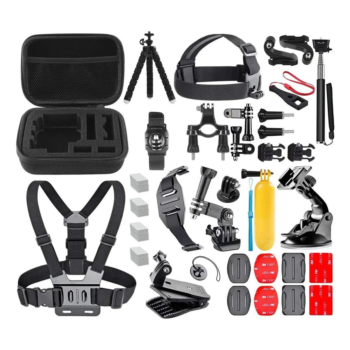 GENERICO - Kit de accesorios para cámara de acción deportiva