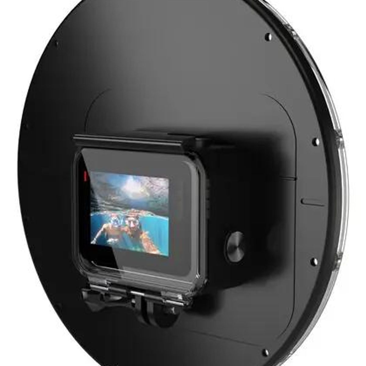 GENERICO - Domo Impermeable para Cámara GoPro Hero 765 y 2018