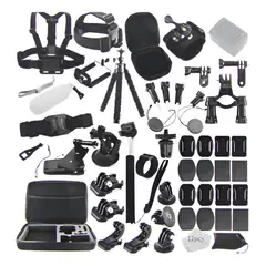 GENERICO - Set de 54 Accesorios para Cámara Deportiva