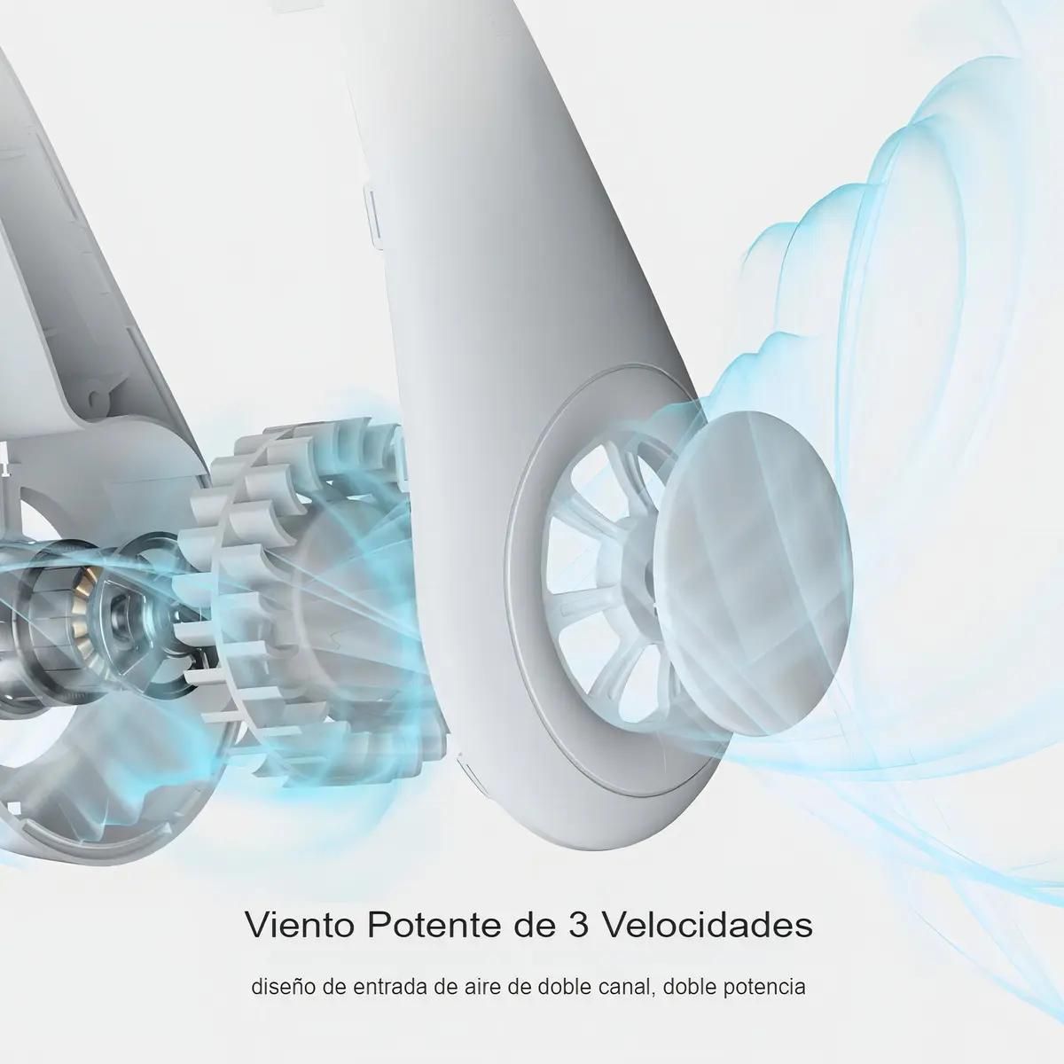 GENERICO - Ventilador portátil ajustable para cuello