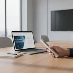 GENERICO - Presentador inalámbrico con puntero láser para PowerPoint