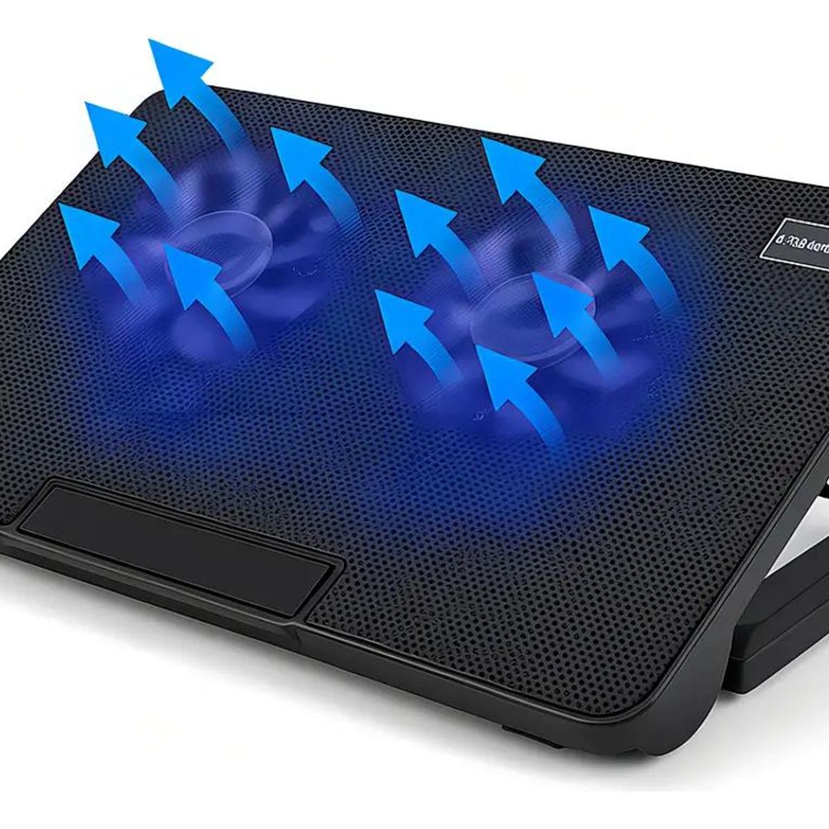 GENERICO - Soporte Vertical para Notebook Gamer Negro con Ventilador