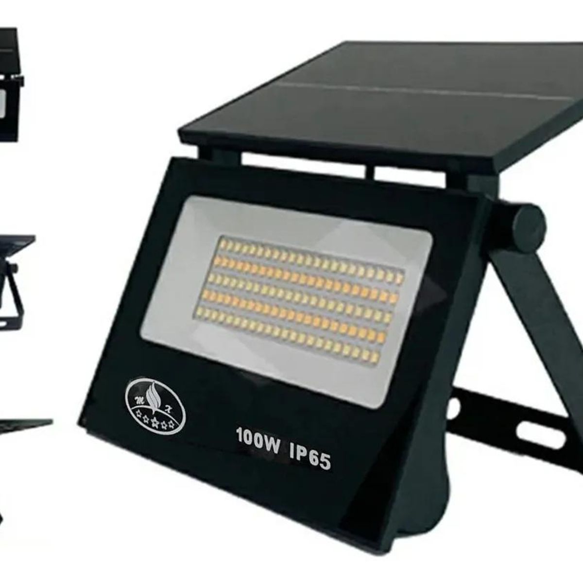 GENERICO - Foco Solar LED 100W IP65 Blanco Frío para Exterior