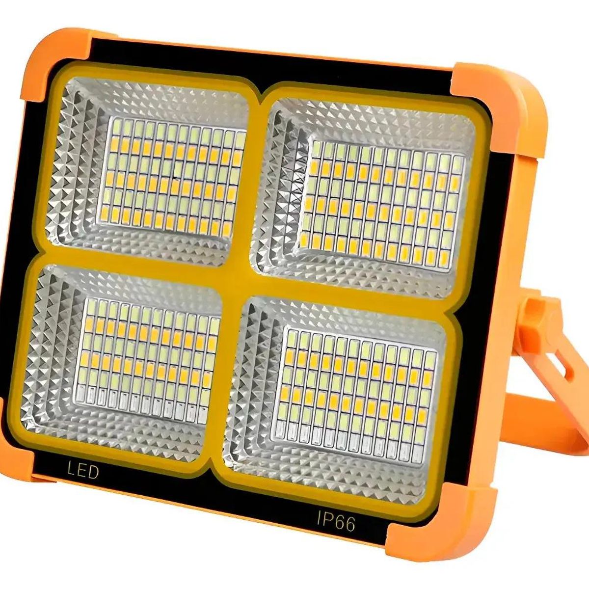 GENERICO - Foco Solar Reflector LED Portátil 1000W con Batería Rec