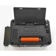 GENERICO - Radio Solar Vintage AM FM SW Bluetooth USB SD 3 Bandas