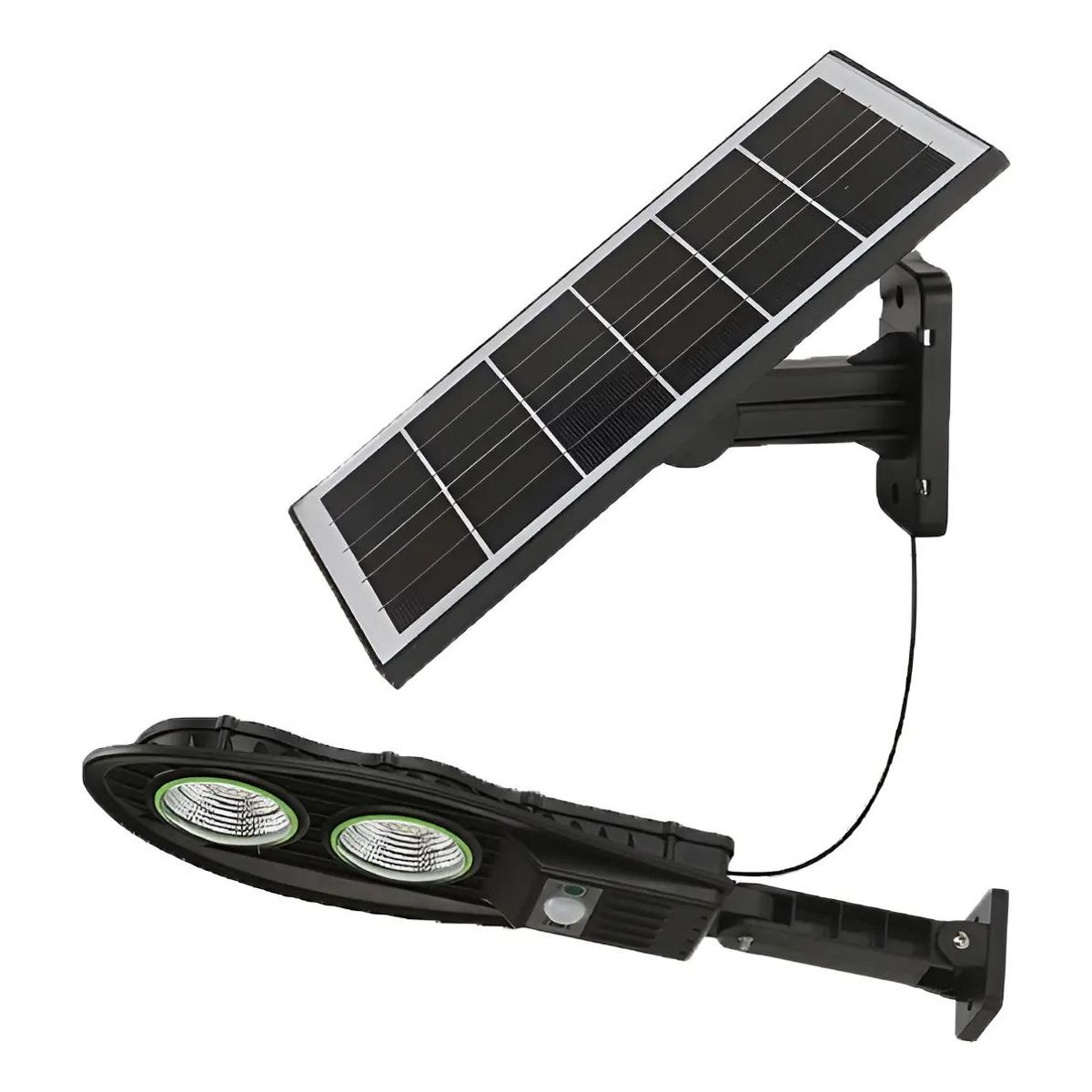 GENERICO - Foco LED Solar 100W con Sensor de Movimiento y Control