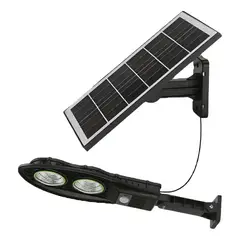 GENERICO - Foco LED Solar 100W con Sensor de Movimiento y Control