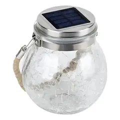 GENERICO - Pack 2 Lámparas Solares LED Farol para Jardín