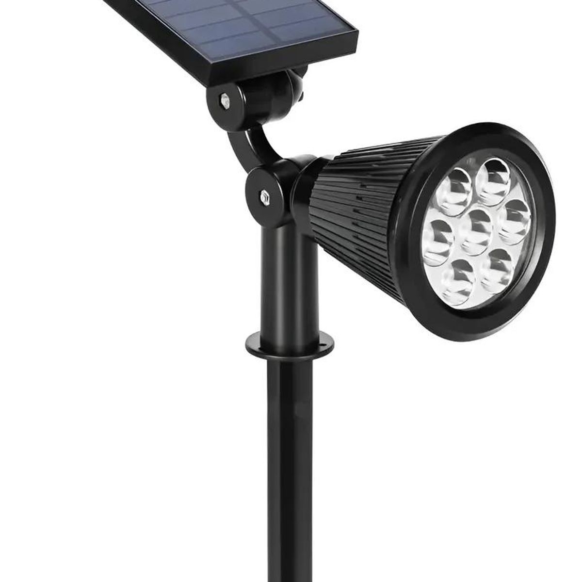 GENERICO - Foco Solar Estaca LED Impermeable Luz Cálida para Jardín