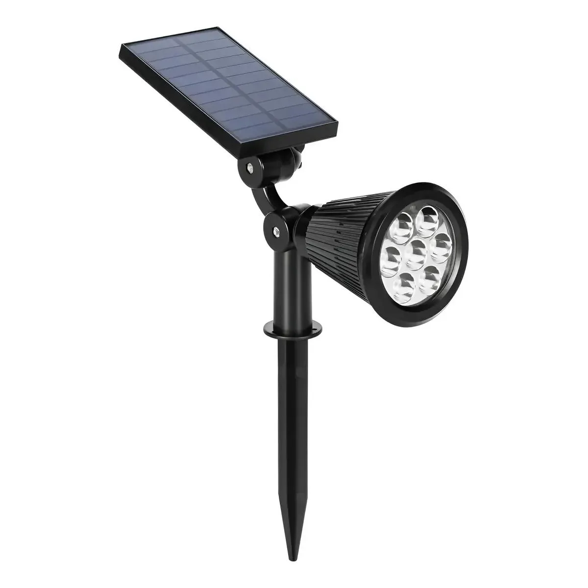 GENERICO - Foco Solar Estaca LED Impermeable Luz Cálida para Jardín