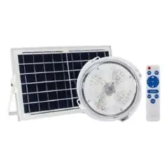 GENERICO - Foco solar interior 100W con panel y cable