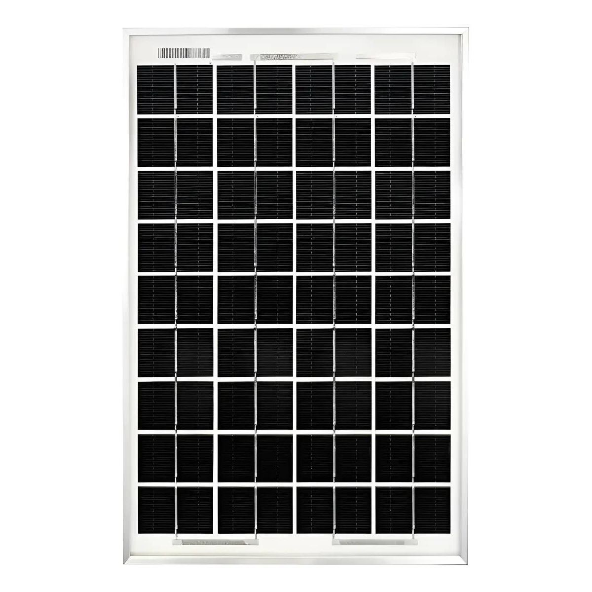 GENERICO - Panel Solar Monocristalino 12V 10W Negro