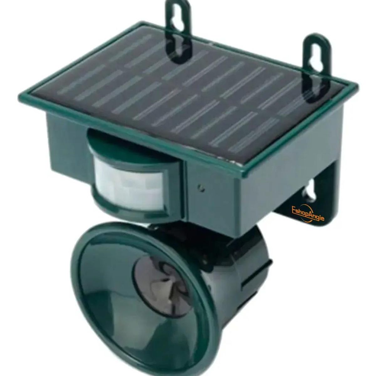 GENERICO - Ahuyentador ultrasónico solar para gatos, perros y aves