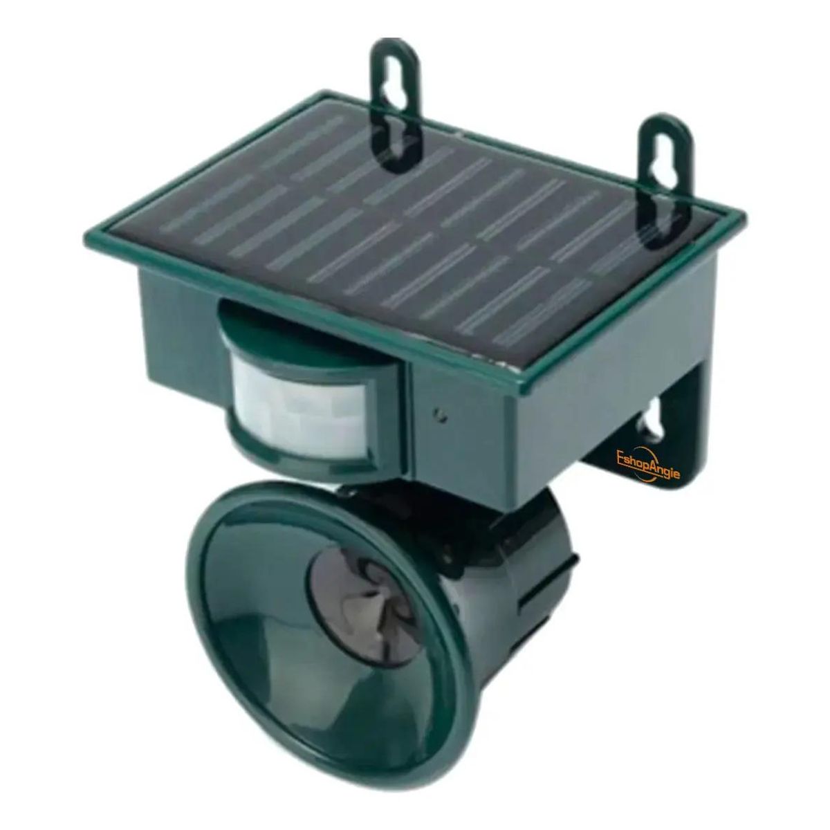 GENERICO - Ahuyentador ultrasónico solar para gatos, perros y aves