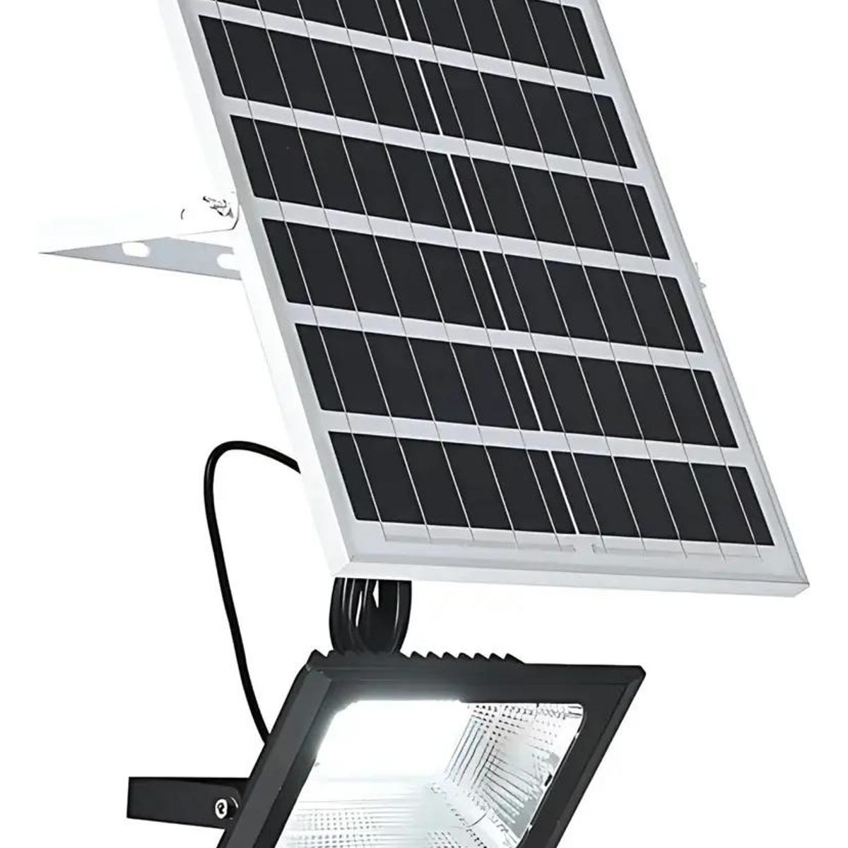 GENERICO - Foco Solar 500W con Panel y Control Remoto IP67