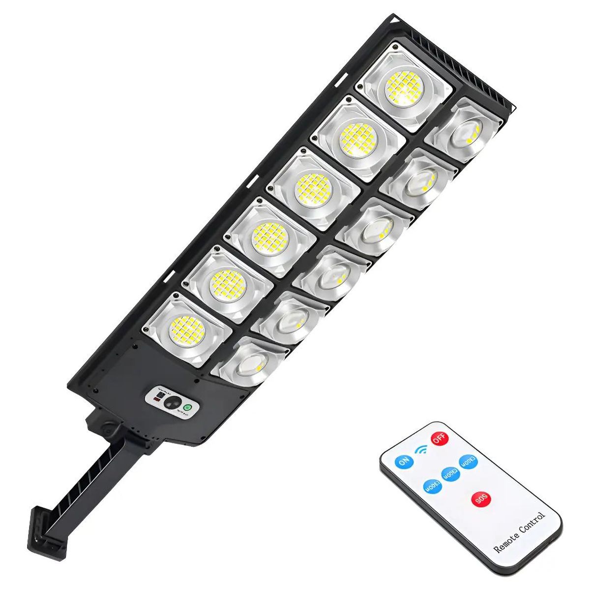 GENERICO - Foco Solar LED Exterior Reflector 400W Inalámbrico IP65