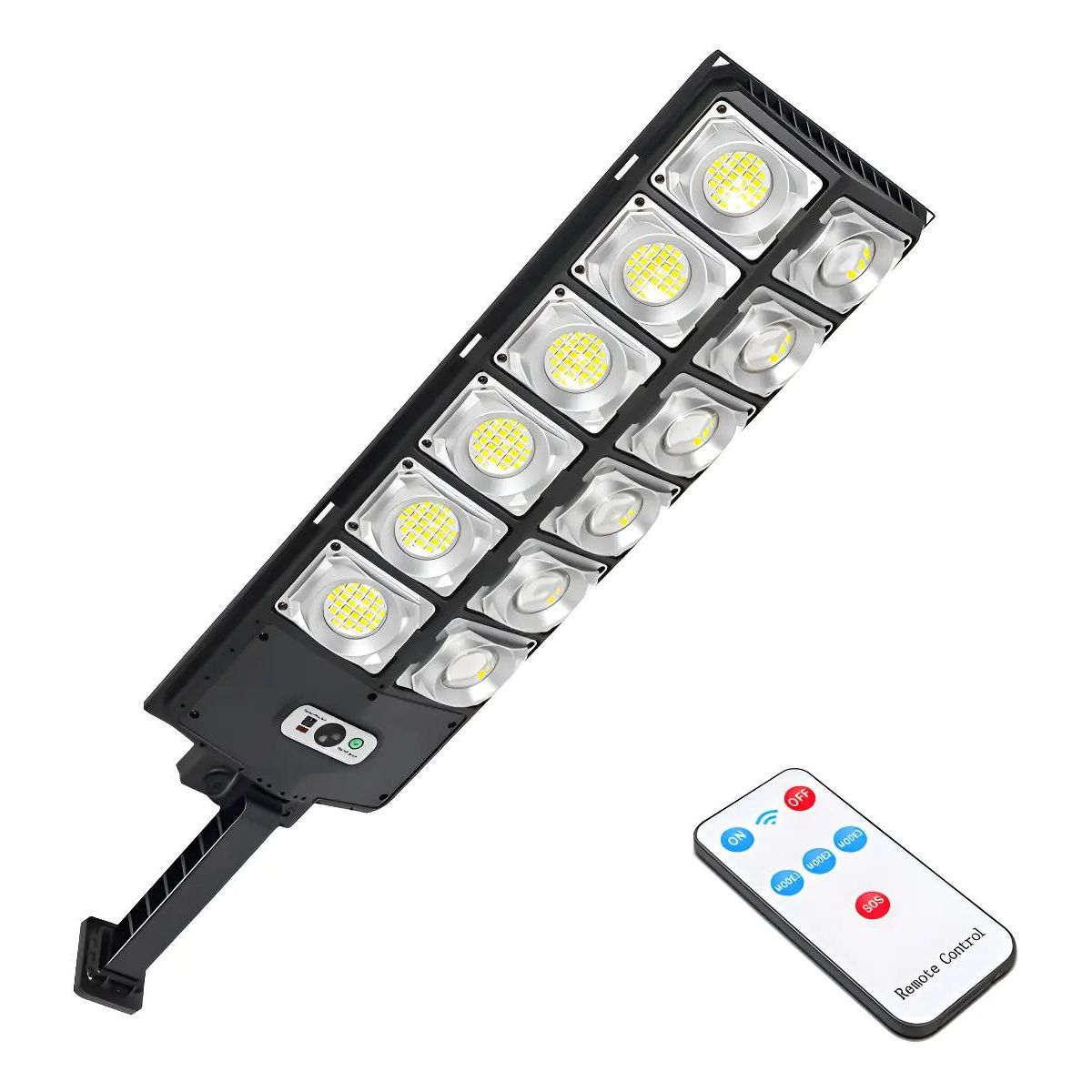GENERICO - Foco Solar LED Exterior Reflector 400W Inalámbrico IP65